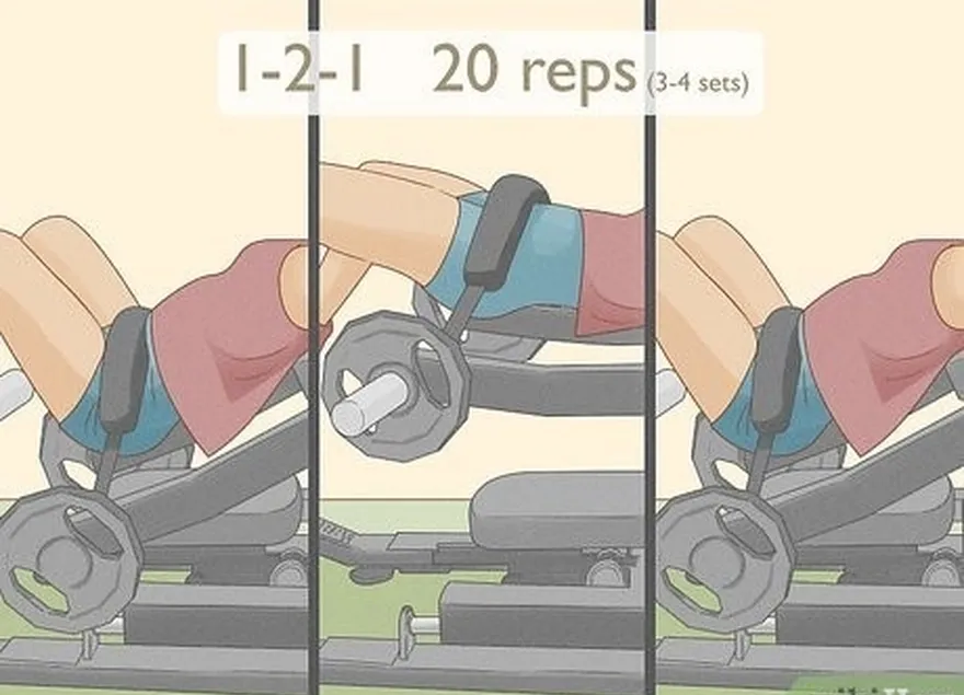 Passo 10 Tenha como objetivo realizar 3-4 séries de 20-25 repetições cada.