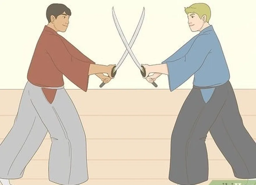 Etapa 3 Procure uma aula em uma escola de artes marciais para aprimorar suas habilidades com a katana.