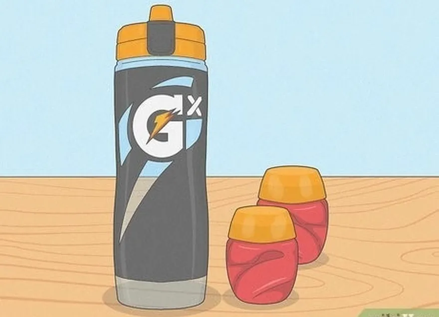 Etapa 2 Os pods de Gatorade são usados com a garrafa Gatorade Gx.