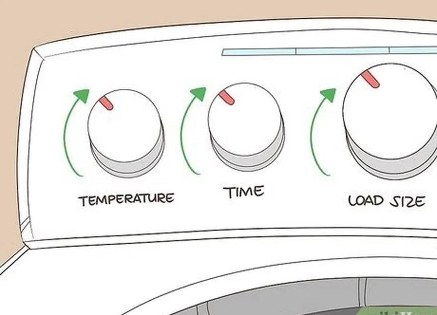 Etapa 4 Opere a máquina nas configurações de ciclo mais quente, maior e mais longo.