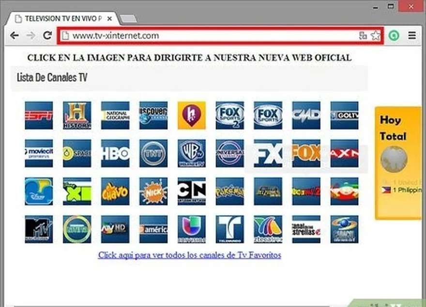 Passo 2 Aceda a www.tv-xinternet.com...