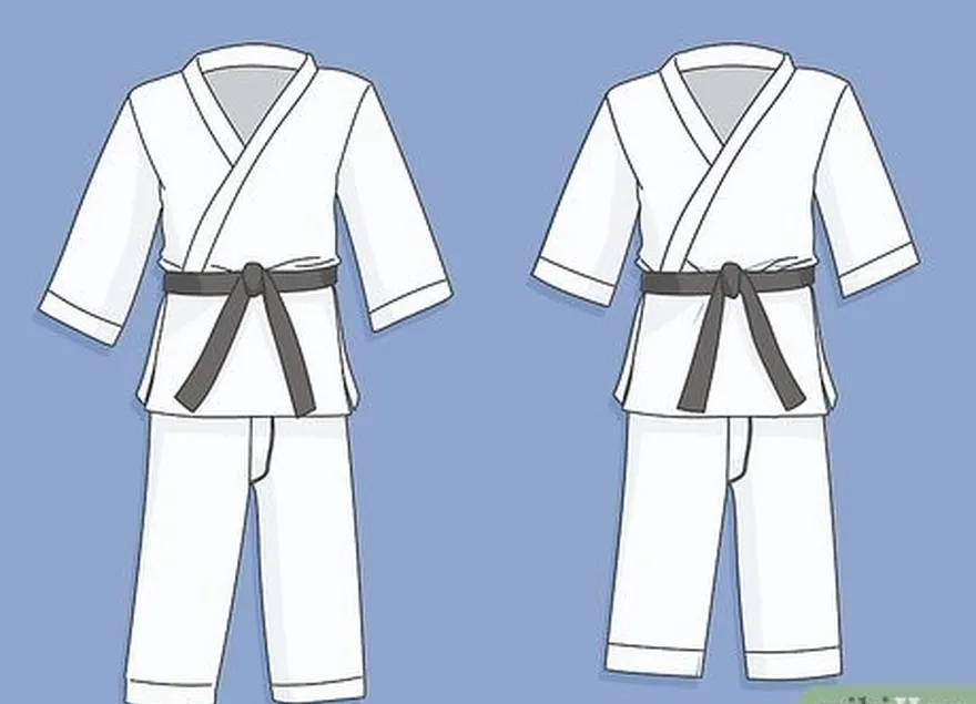 Etapa 1 Use um kumite gi padrão para sessões de treinamento regulares.