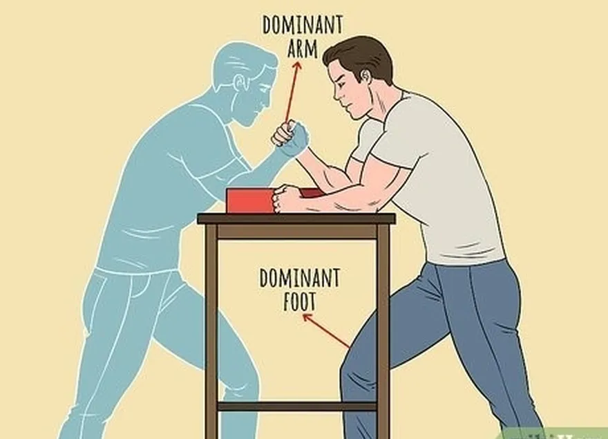 Etapa 1 Fique em pé com o pé dominante à frente.